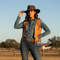 Crushable Leather Hat