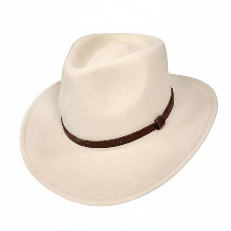 Lux Wool Felt Outback Hat AUTN