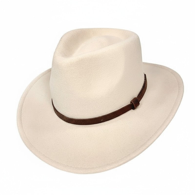Lux Wool Felt Outback Hat AUTN