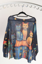 WL 4 Cat knit Wednesday Lulu