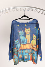 WL 4 Cat knit Wednesday Lulu