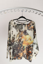 Jungle Knitted Top Rosa JoJo