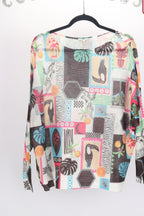 RJ Bird & Palm Sweater