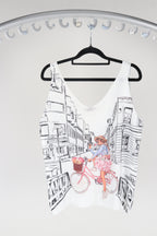 Paris Bike Singlet top