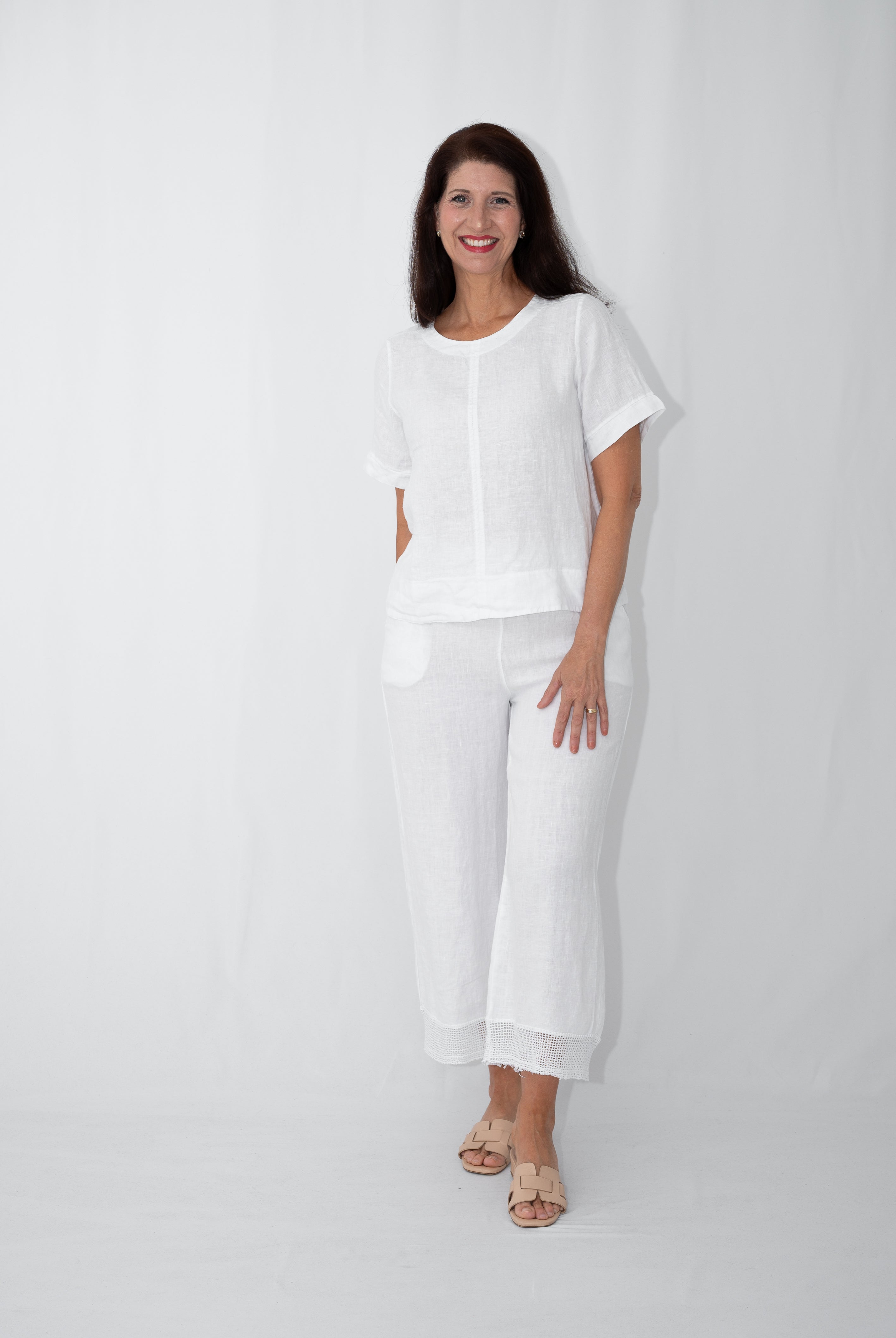 Damini Linen Top