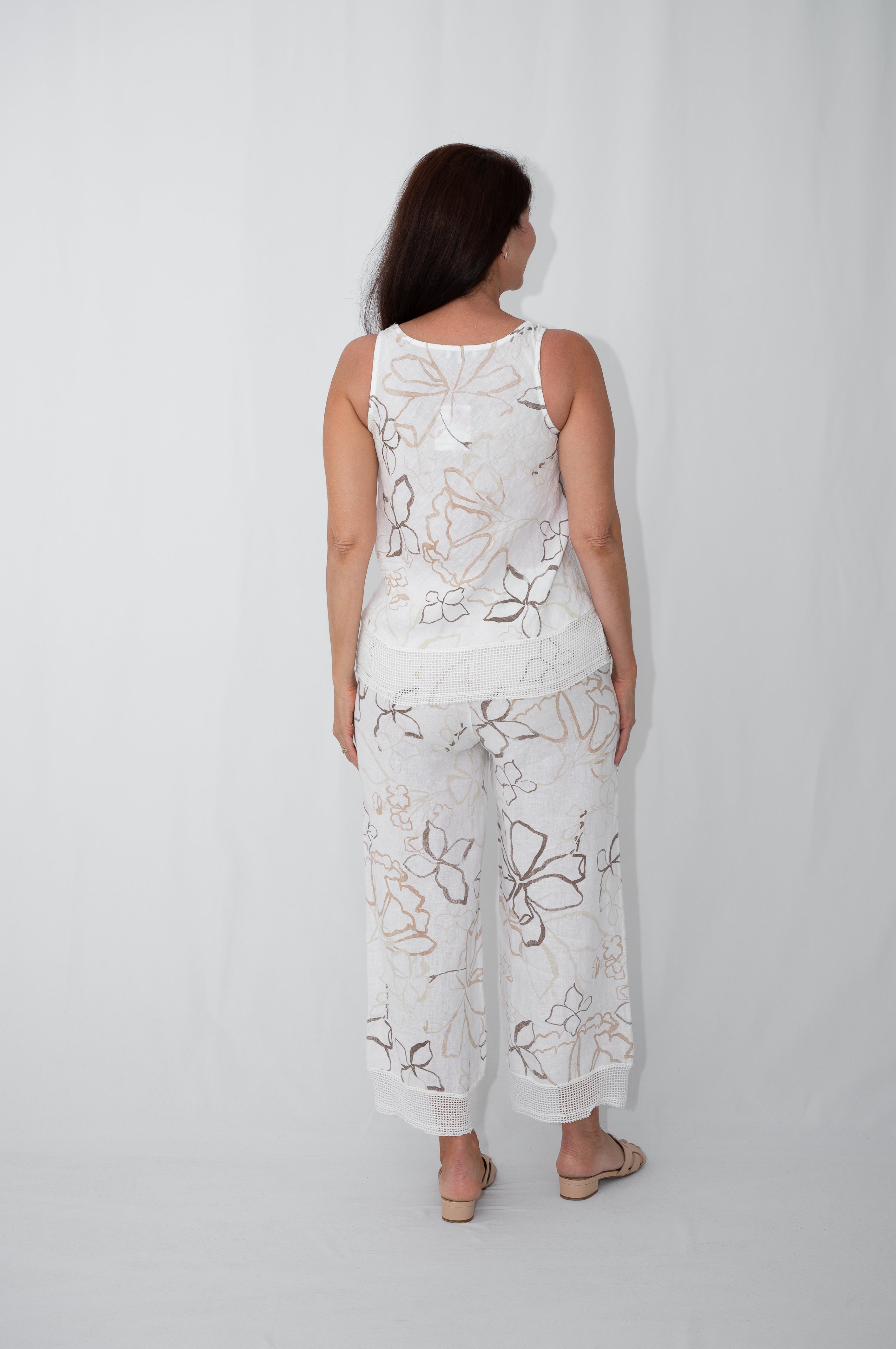 Isha Linen Singlet