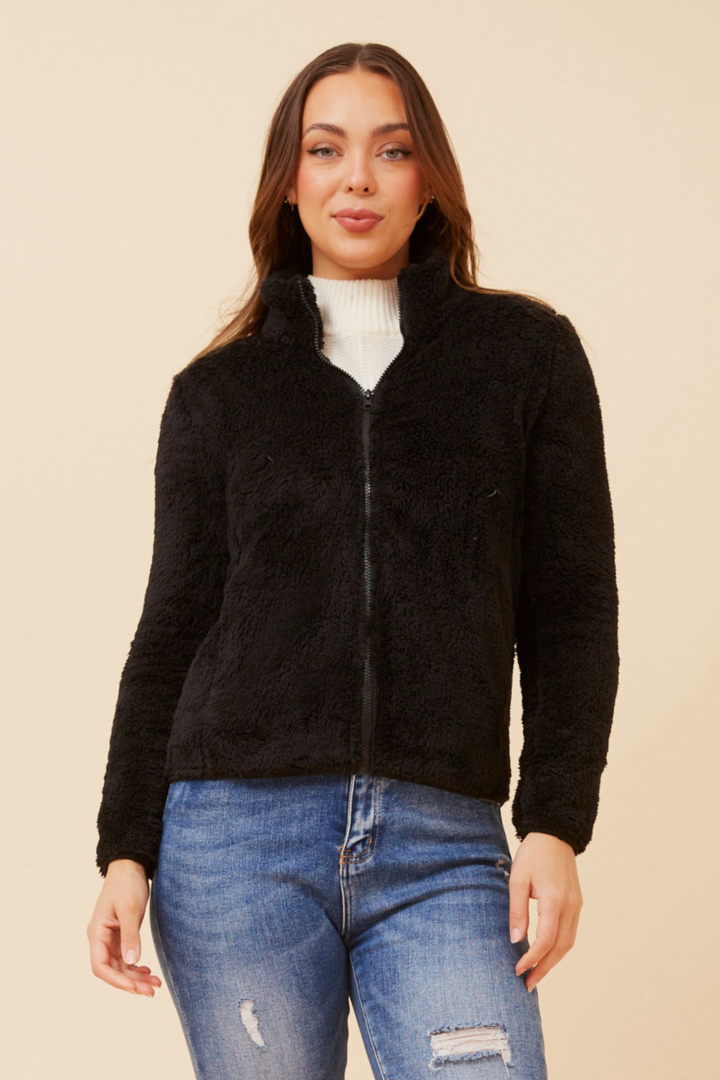 CKM Fleecy Jacket Caroline Morgan