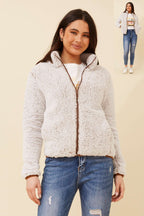 Crissy Teddy jacket Caroline Morgan