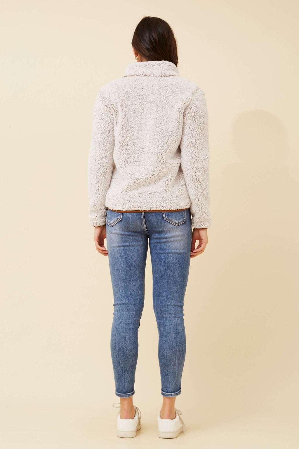 Crissy Teddy jacket Caroline Morgan