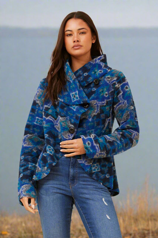 BM Cowl Neck Jacket