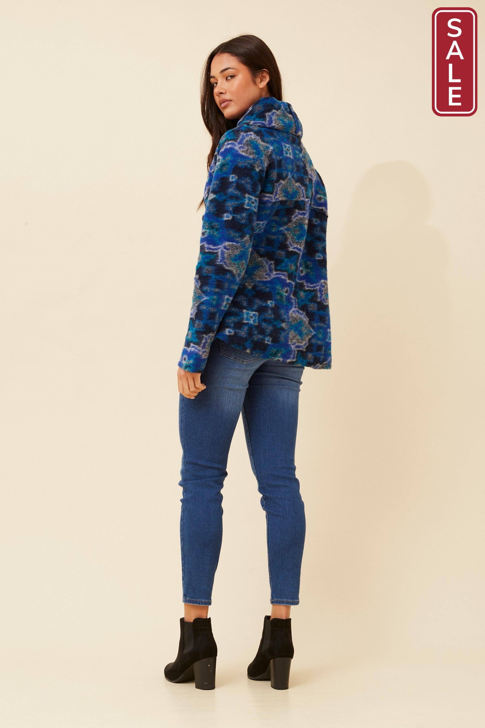 BM Cowl Neck Jacket