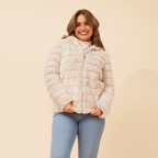 Davos Faux Fur Jacket Caroline Morgan