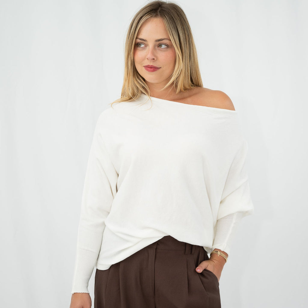 Cowl neck Knit Top So in style