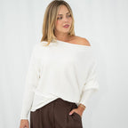 Cowl neck Knit Top So in style