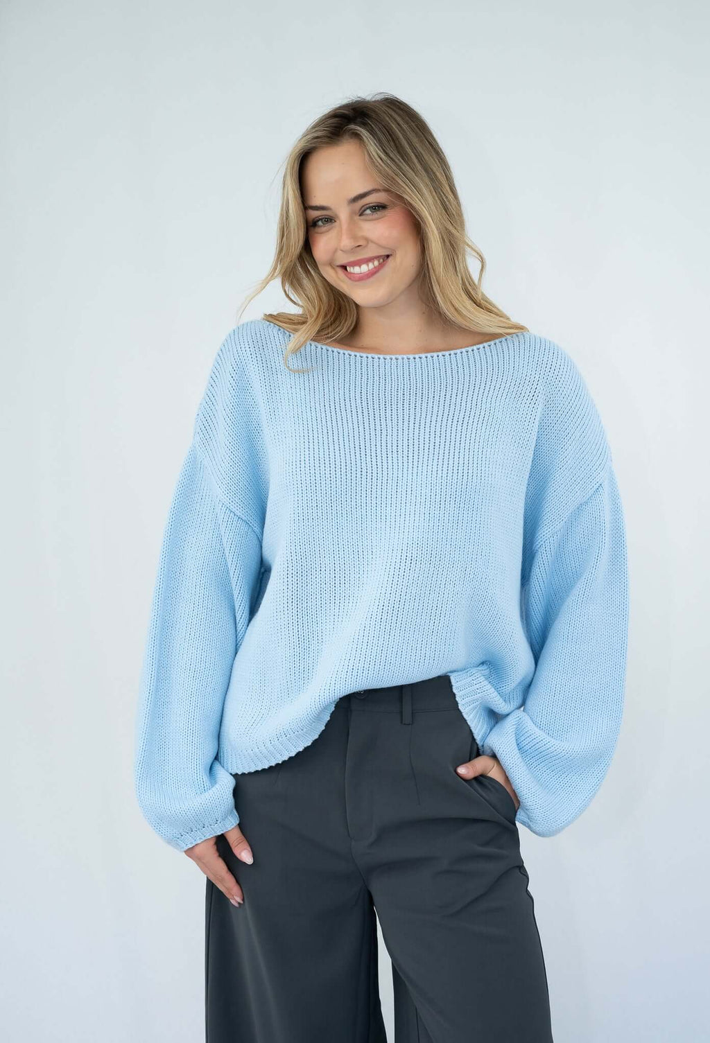 Boat Neck Jumper So in style