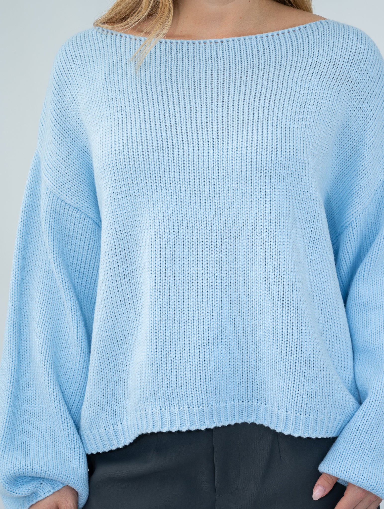 Boat Neck Jumper So in style