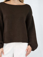 Boat Neck Jumper So in style