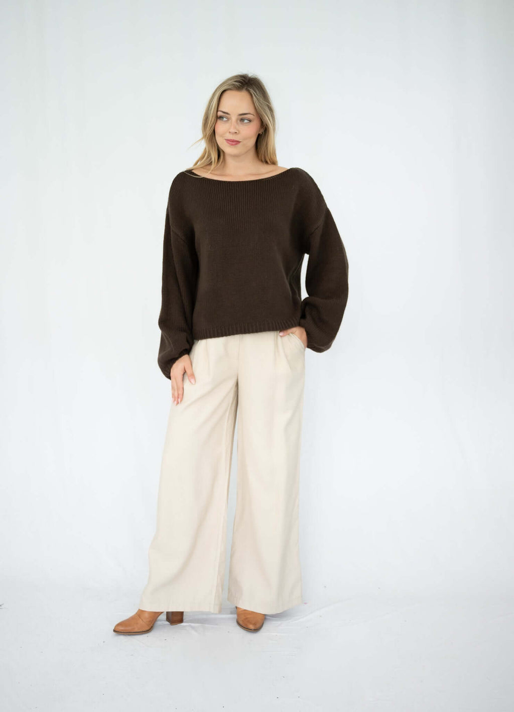 Boat Neck Jumper So in style