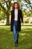 Ckm Longline Cardigan Caroline Morgan
