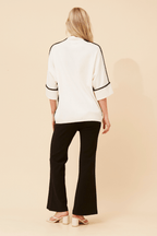 Benedita Batwing Sleeve Knit Caroline Morgan