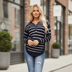 Ckm Gold Lurex Rib Jumper Gypsyroad Bowral