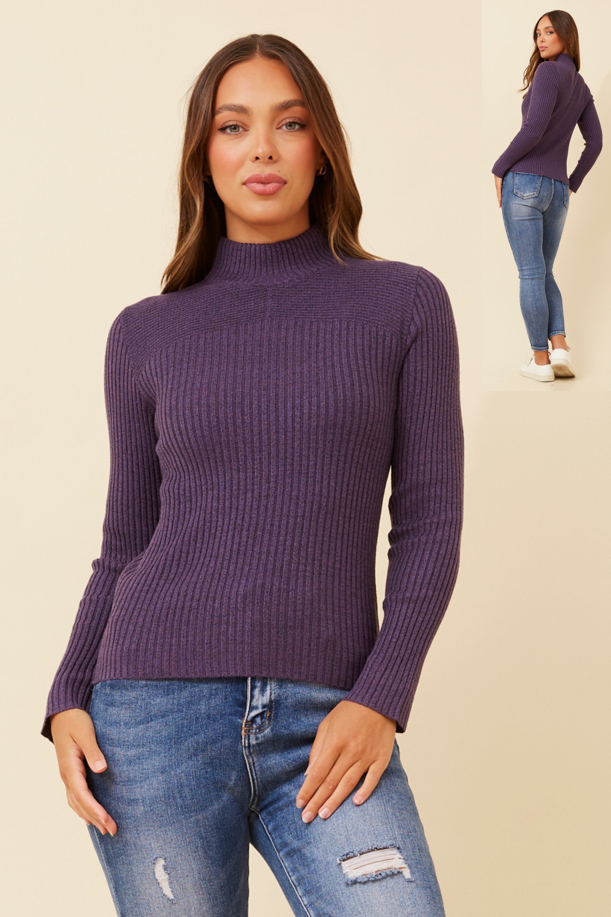 Turtleneck Rib Skivvy