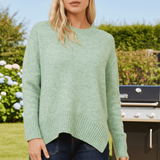 Ckm Round neck jumper Caroline Morgan