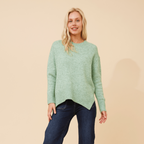 Ckm Round neck jumper Caroline Morgan