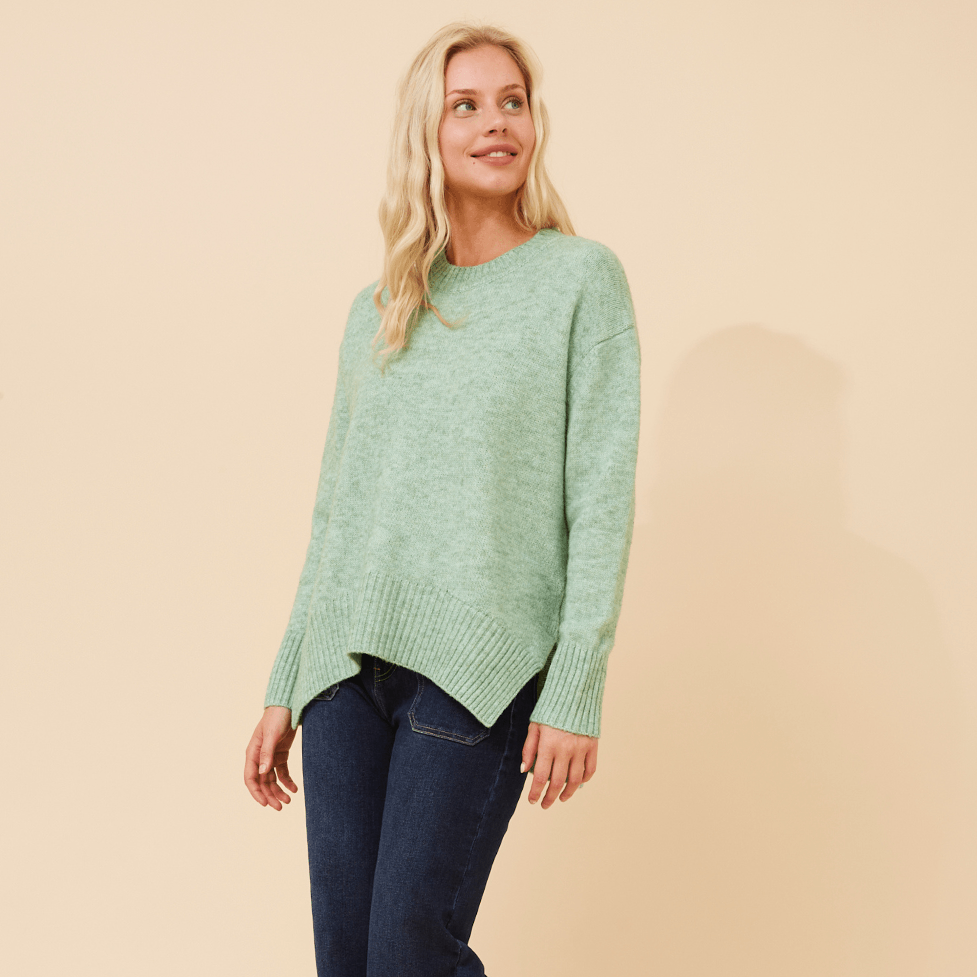 Ckm Round neck jumper Caroline Morgan