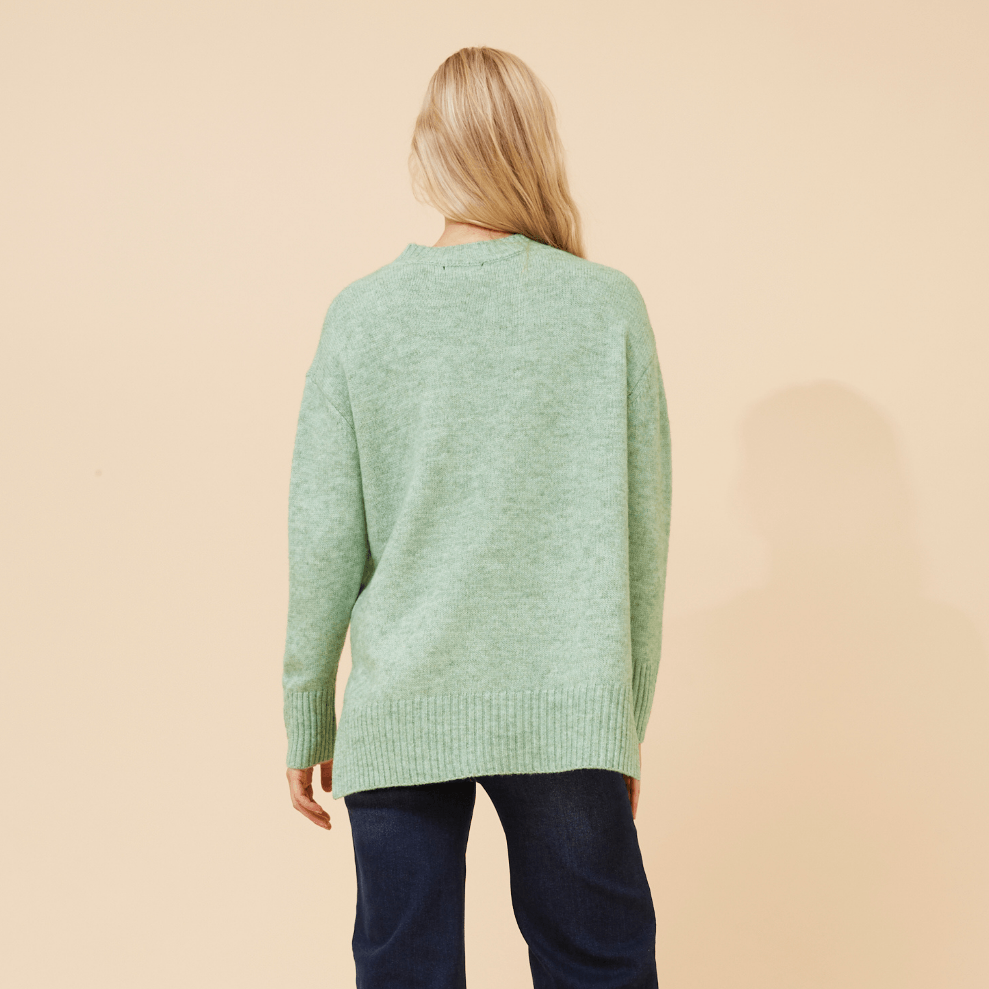Ckm Round neck jumper Caroline Morgan