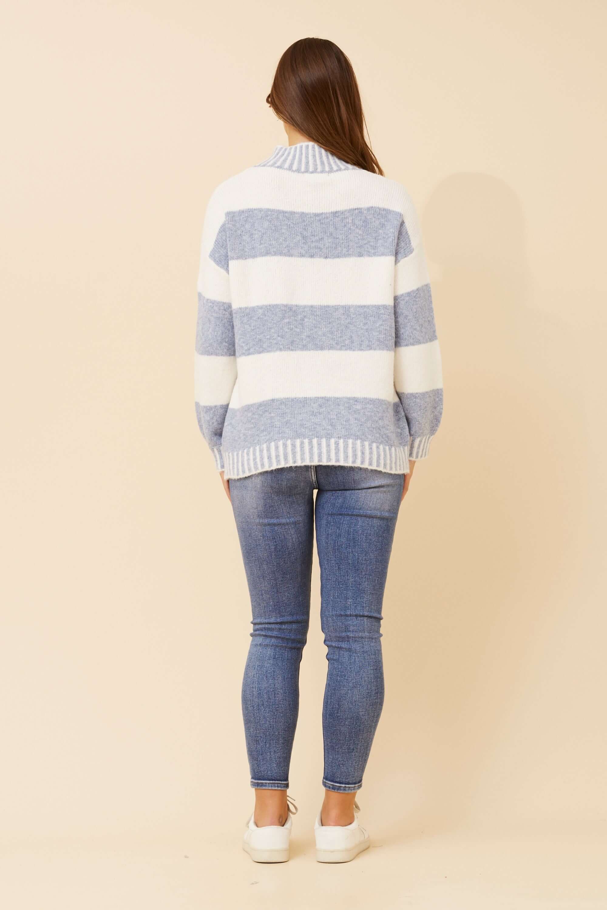 Sophie Striped Knit Caroline Morgan