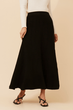 Wave Knit Skirt Caroline Morgan