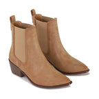 Kansley Boot in tan, stylish Chelsea silhouette with premium craftsmanship and effortless comfort.