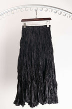 Satin Crinkle Skirt Wednesday Lulu