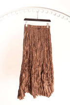 Satin Crinkle Skirt Wednesday Lulu