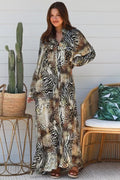 Shirt Dress Zebra Isabella boho