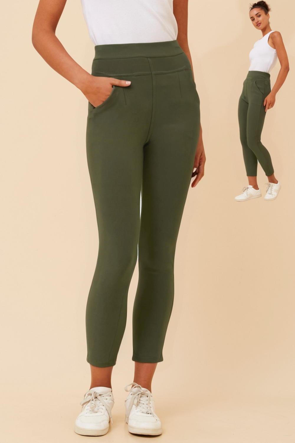 Carla Fleece lined Leggings Caroline Morgan
