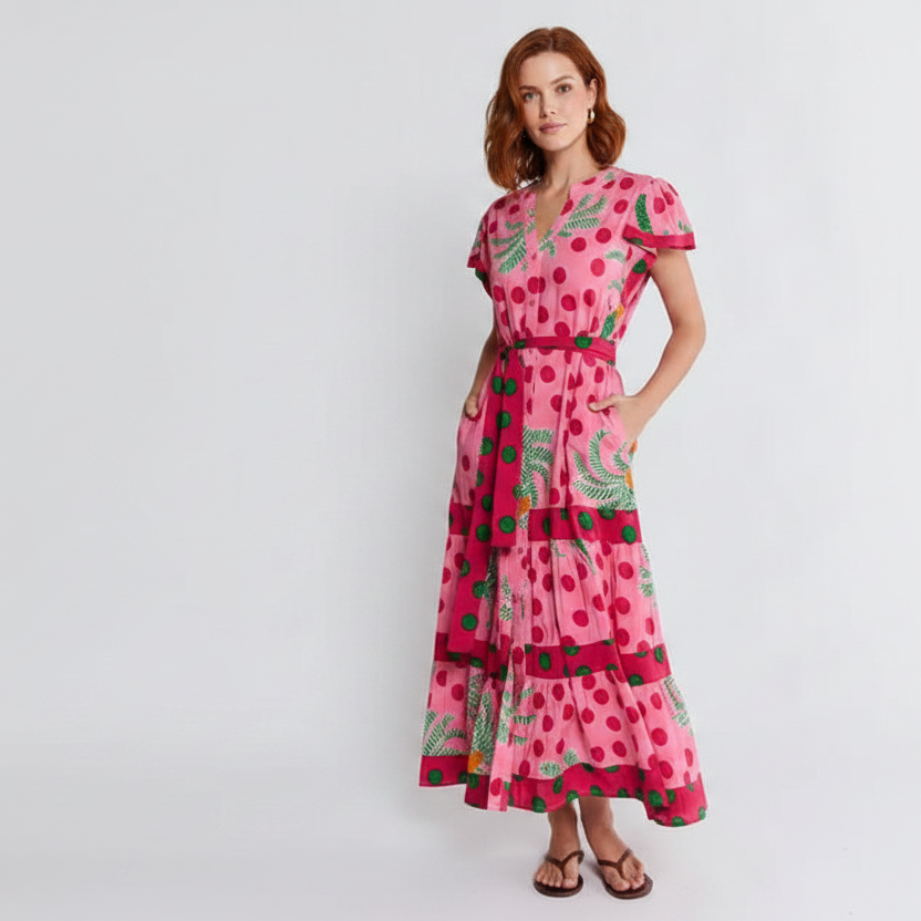 Blanch Midi Dress – Melon