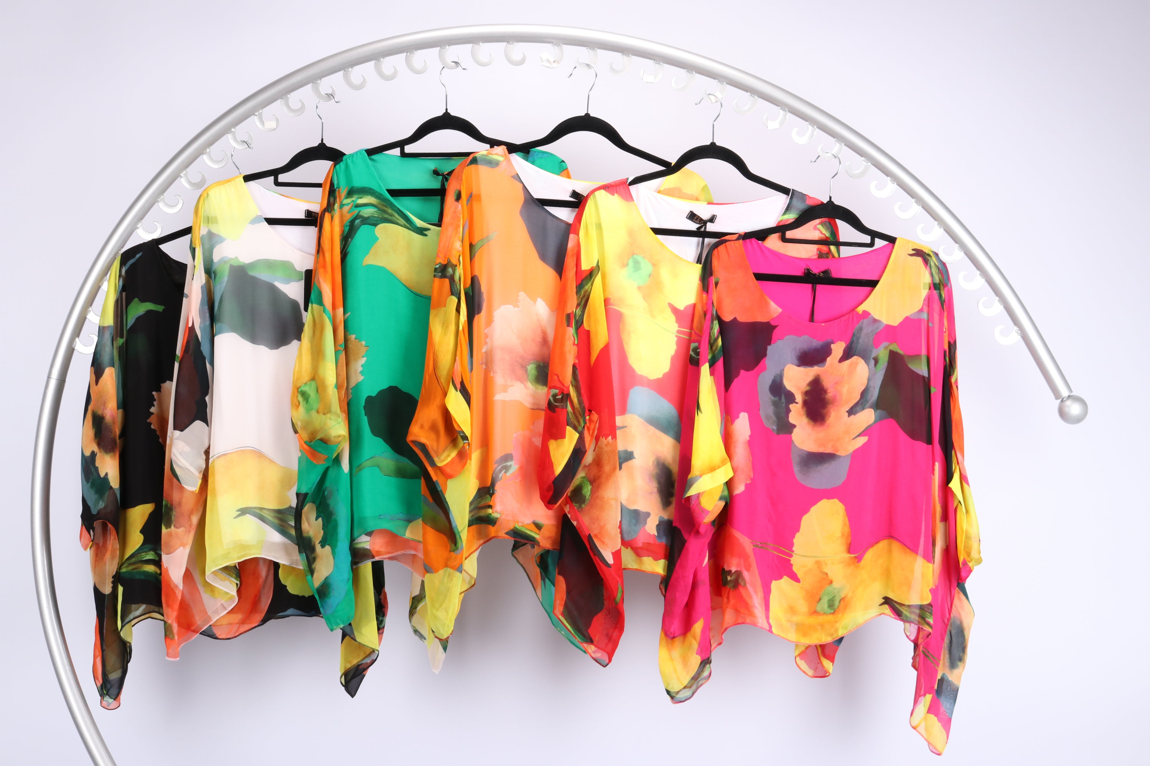 Silk Flowers Top