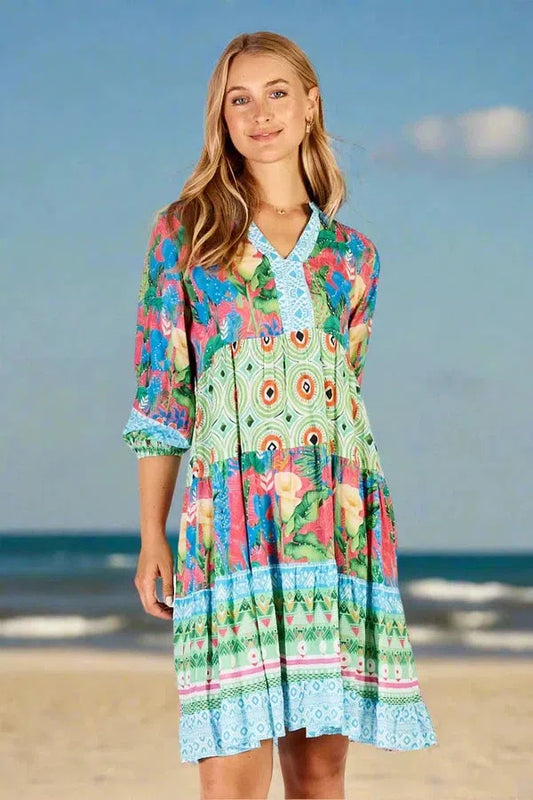 Lulalife Ilaria Dress Sea