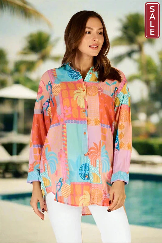 Lulalife Luna Beach Shirt Candy