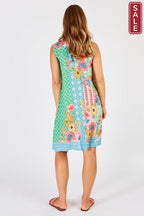 Miranda Swing Dress Sea