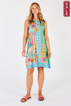 Miranda Swing Dress Sea