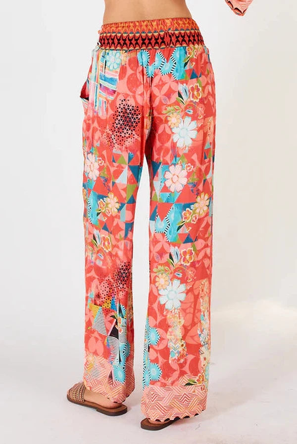 Amalfi Pant Red