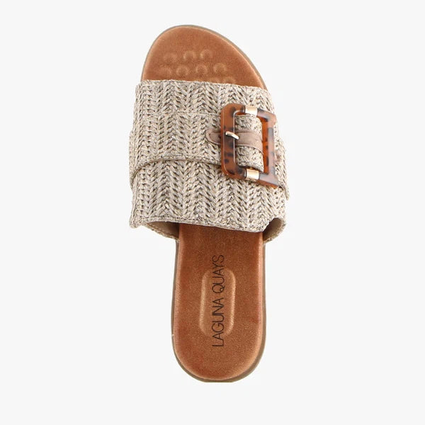 Mivari Raffia Slide