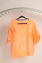 Darya Linen Top