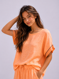 Donna Linen Top
