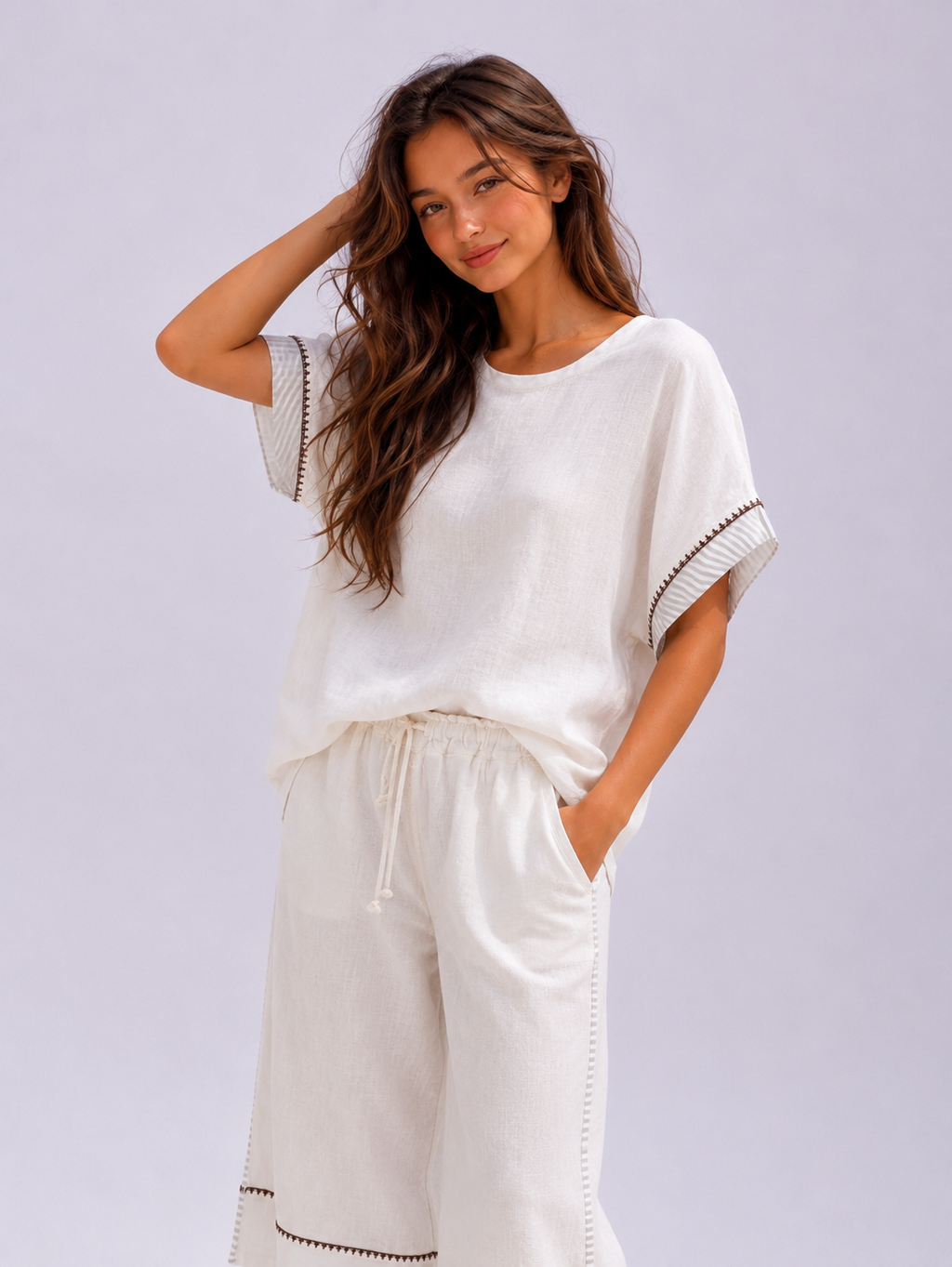 Donna Linen Top