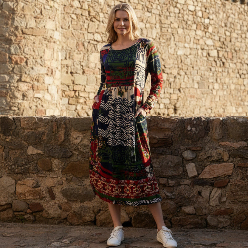 Zapotec Bubble Dress Orientique