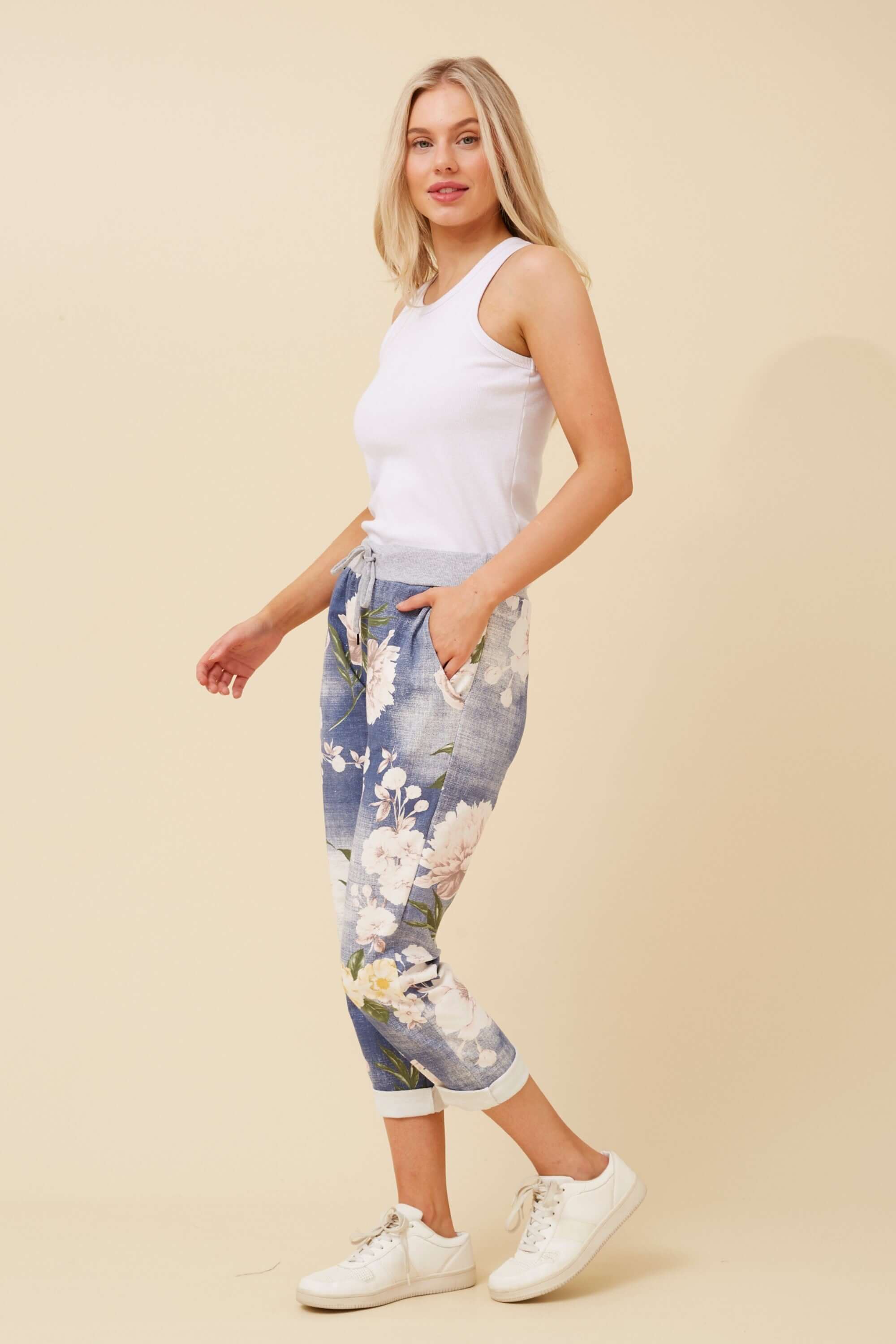 Calista Pull on  pants bottega moda